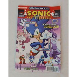 Sonic The Hedgehog SPECIAL FREE COMIC BOOK DAY Worlds Collide Hero 2013 Edition